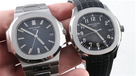 patek philippe nautilus vs aquanaut.